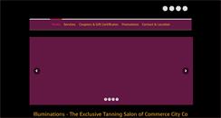 Desktop Screenshot of illuminations24-7.com
